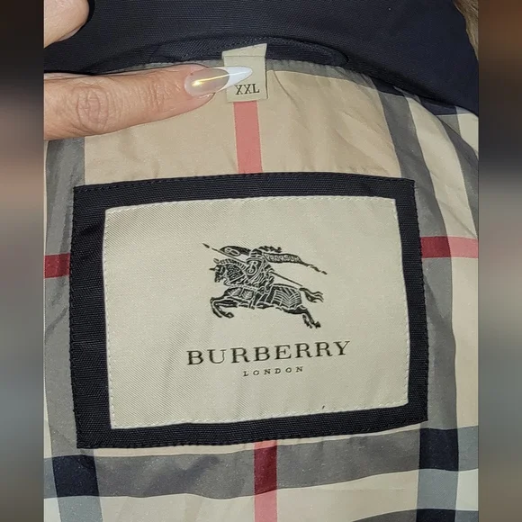 Burberry Brewster Hooded Parka Black Size XXL - Picture 15 of 16